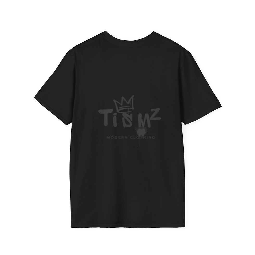 Black 'I'M TIRED' T-shirt