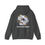 Thumbnail: Gray Death by Overthinking Hoodie, skull and roses design