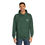Thumbnail: Man smiling in green NOT HUMAN Hoodie
