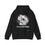Thumbnail: Black Death by Overthinking Hoodie with skull and roses