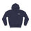 Thumbnail: Navy blue NOT HUMAN Hoodie