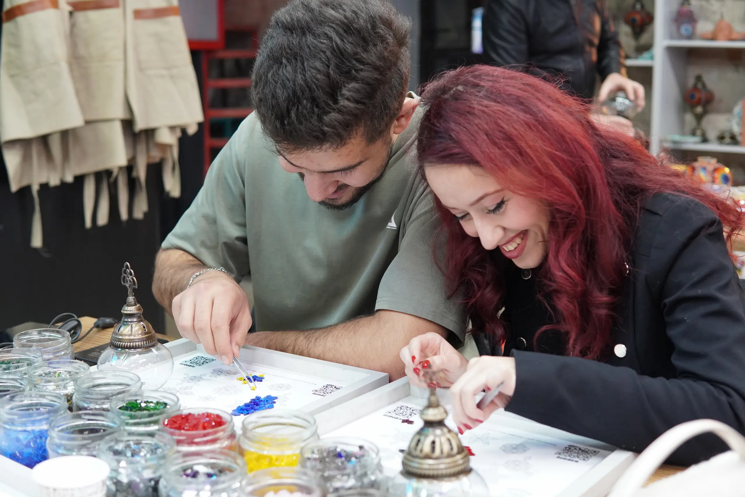 turkish mosaic lamp making workshops