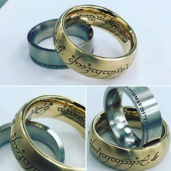 Custom Elvish Engraving
