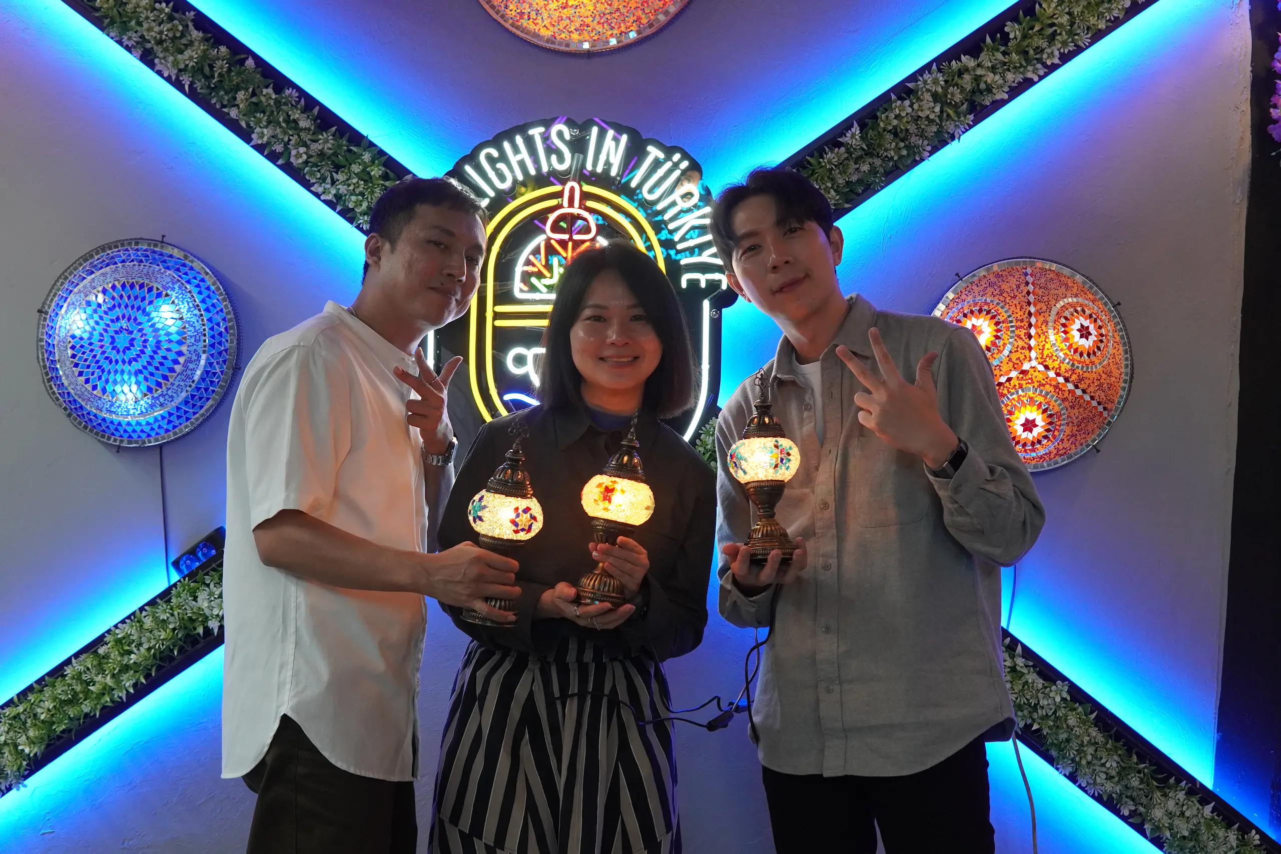mosaic lamp workshop