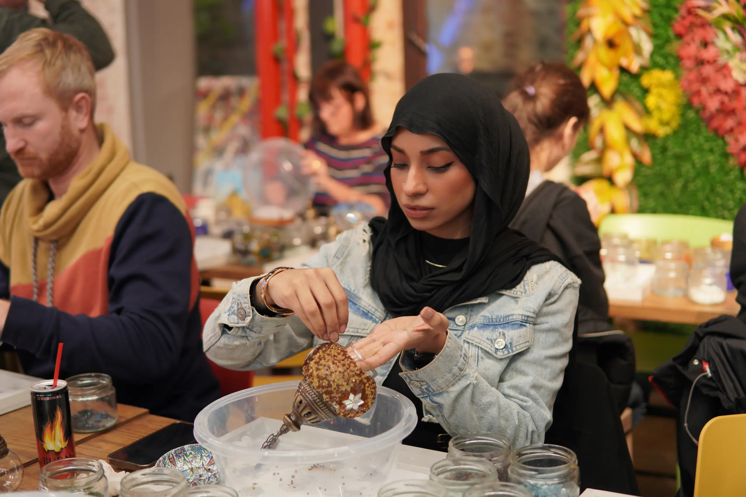 mosaic lamp workshop