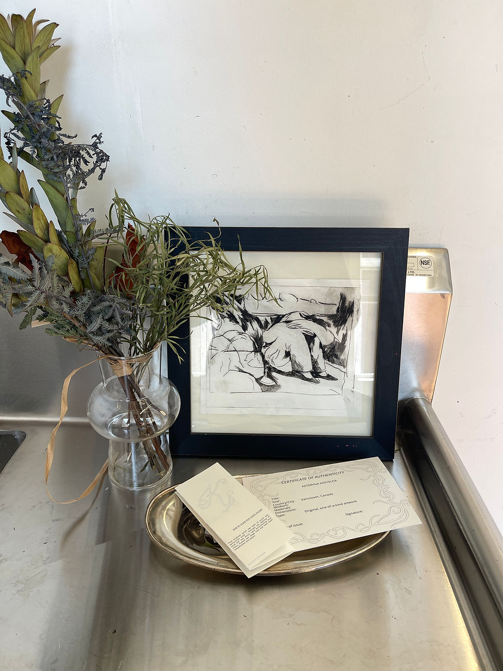 Miniature : Soft Haven | original print | mini print