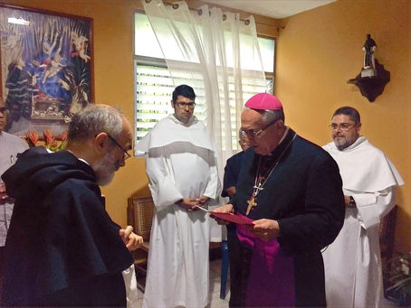 NICARAGUA | Bishop Cesar Bosco Vivas Robelo Joins the Dominican Family in Central America