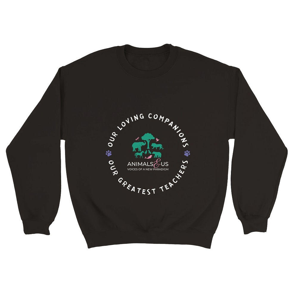 Thumbnail: Black Classic Unisex Crewneck Sweatshirt