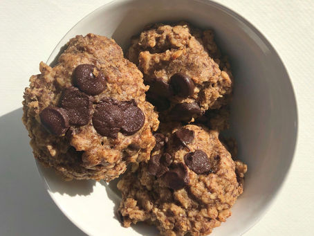 banana cookies (vegan, gluten-free)