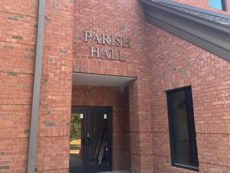Using the Parish Hall