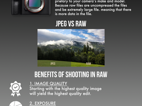 Why Shoot in RAW?
