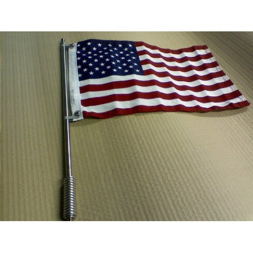 Fire Truck Flag Pole Solid Stainless Original Swiveler