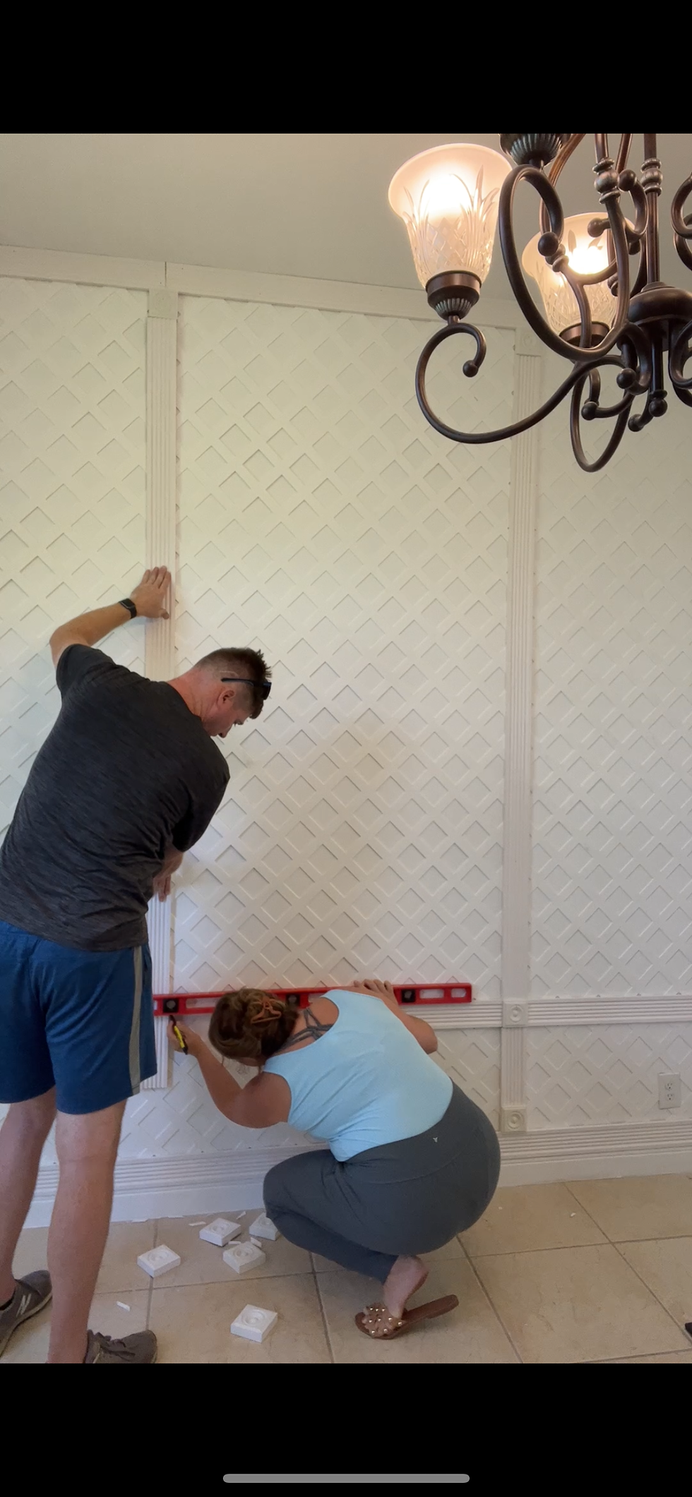 lattice walls DIY