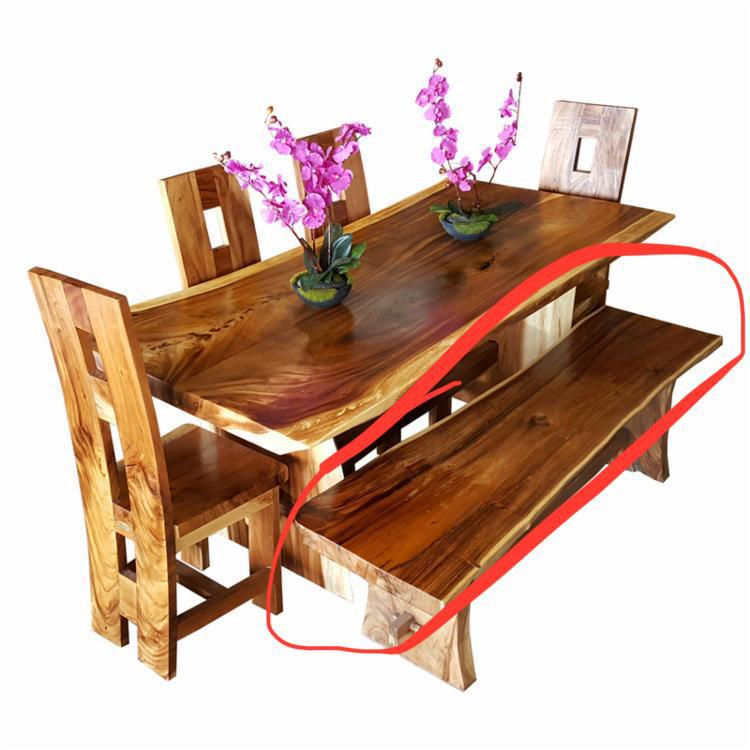 Thumbnail: Suar Wood Bench