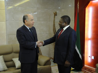 PRESIDENTE DA REPÚBLICA, FILIPE NYUSI, RECEBE MINISTRO BRASILEIRO DAS RELACÕES EXTERIORES