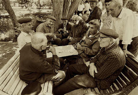 Hapet Berberian - Friends at the Park