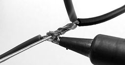 Soldered connections