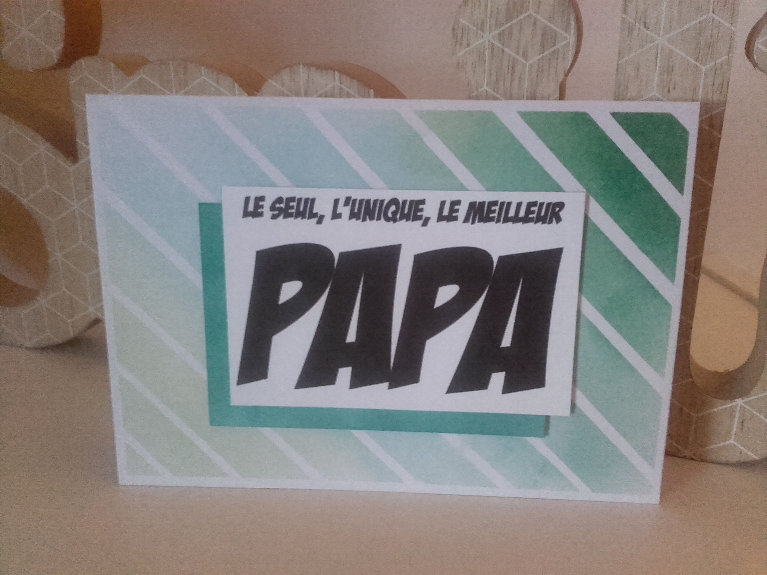 Carte Fête des pères