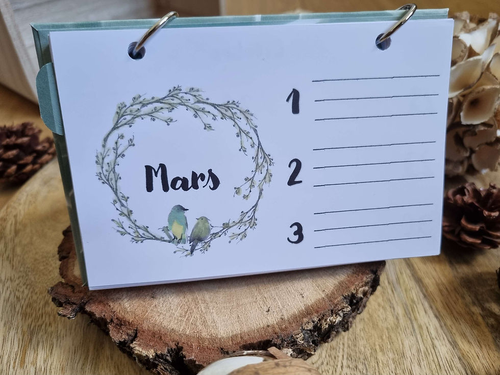 Miniature : Calendrier des anniversaires