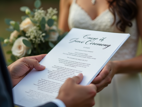 wedding celebrant in london