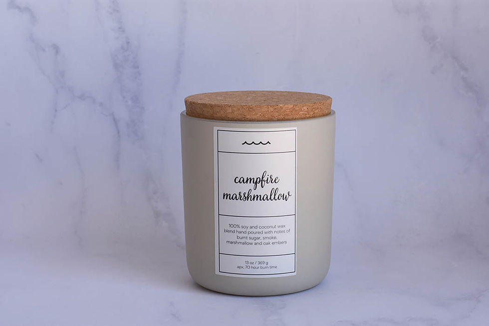 CAMPFIRE MARSHMALLOW FALL SOY CANDLE