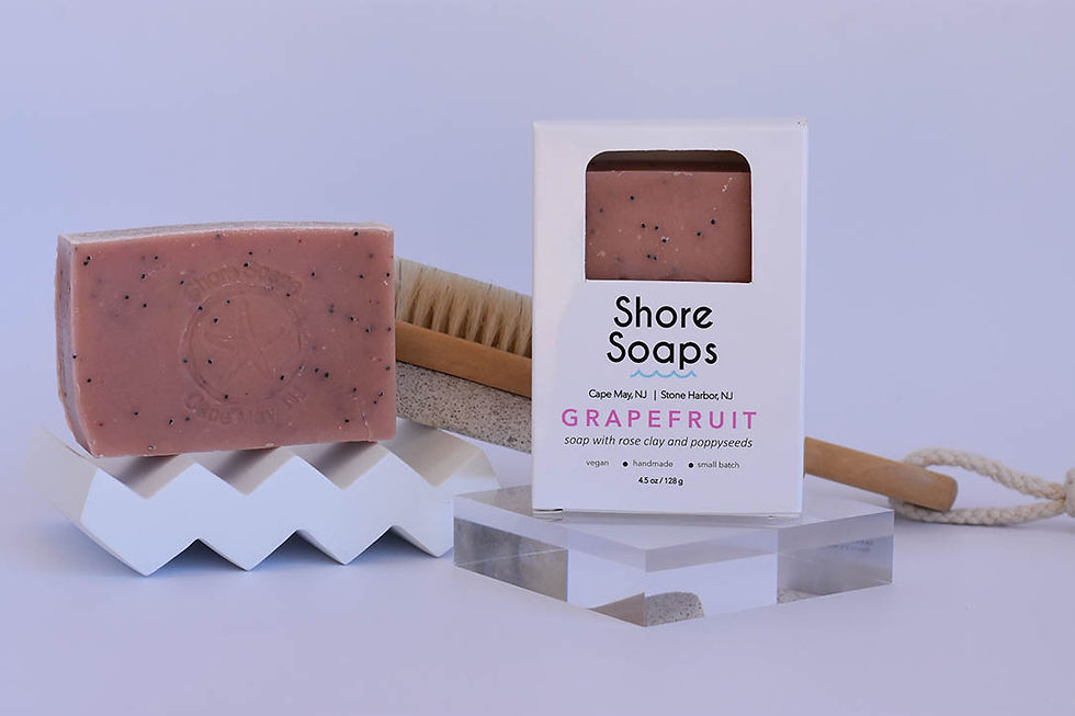 Thumbnail: GRAPEFRUIT POPPYSEED BAR SOAP