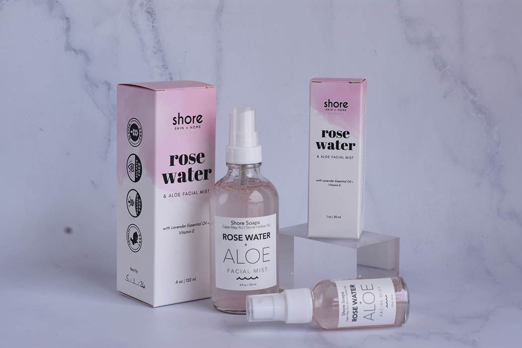 ROSE WATER + ALOE FACIAL MIST TONER