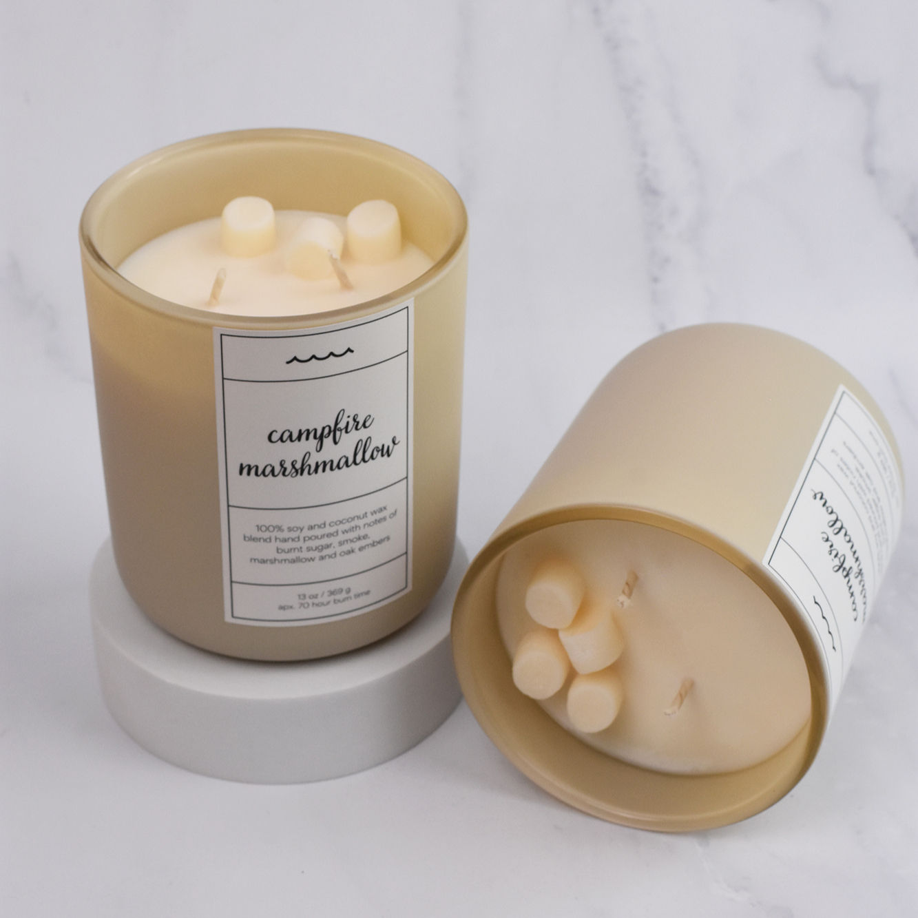 CAMPFIRE MARSHMALLOW FALL SOY CANDLE
