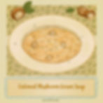 Oatmeal Mushroom Cream Soup