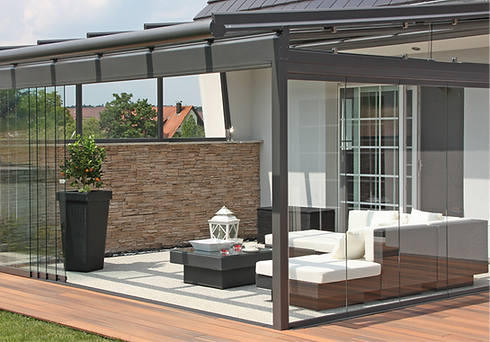 Glass garden rooms