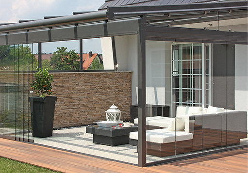 Glass garden rooms