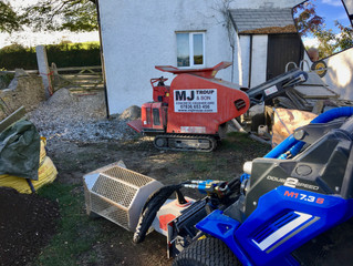 MultiOne Stump Planer in Action