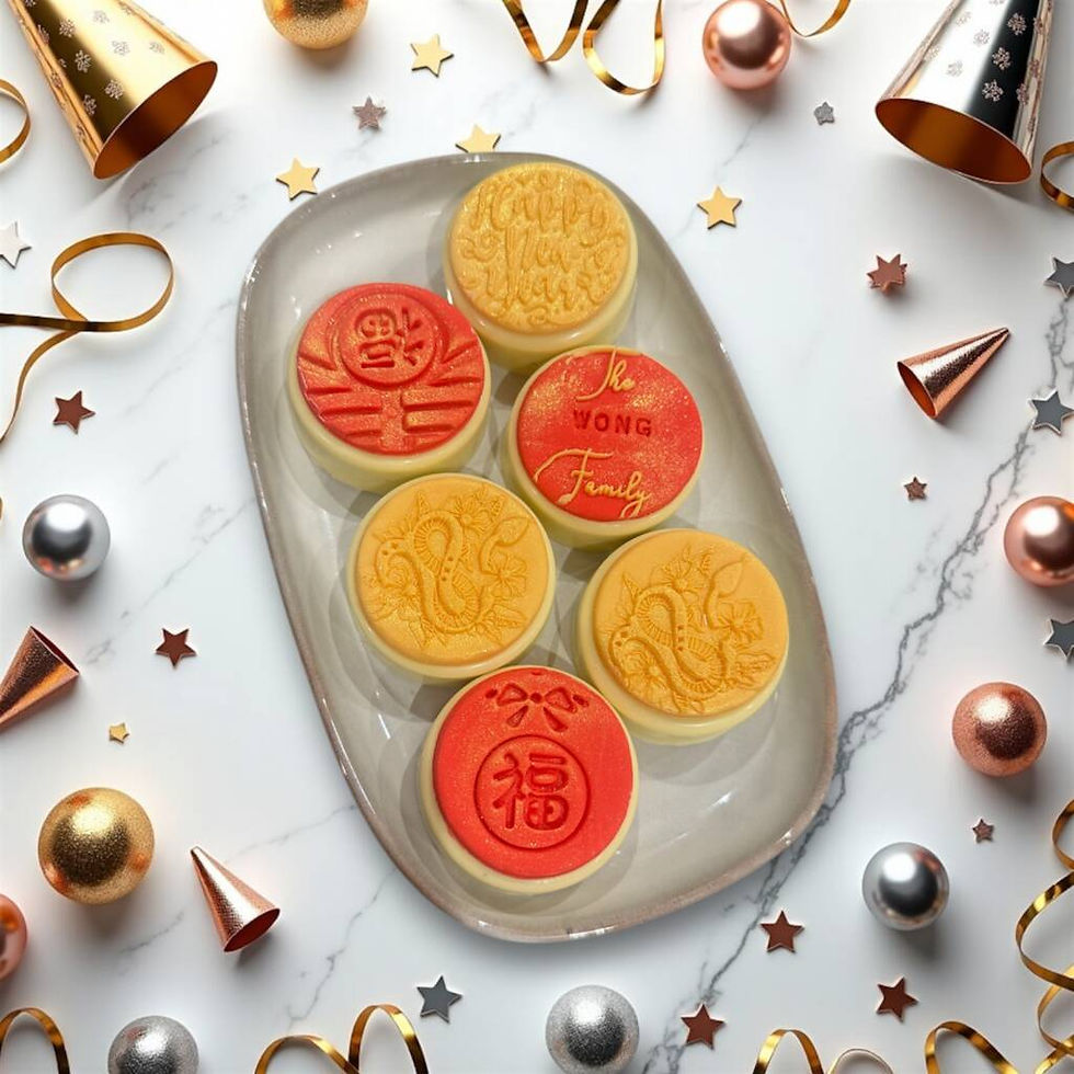 Thumbnail: Personalised Lunar New Year Chocolate Coated Oreo Gift