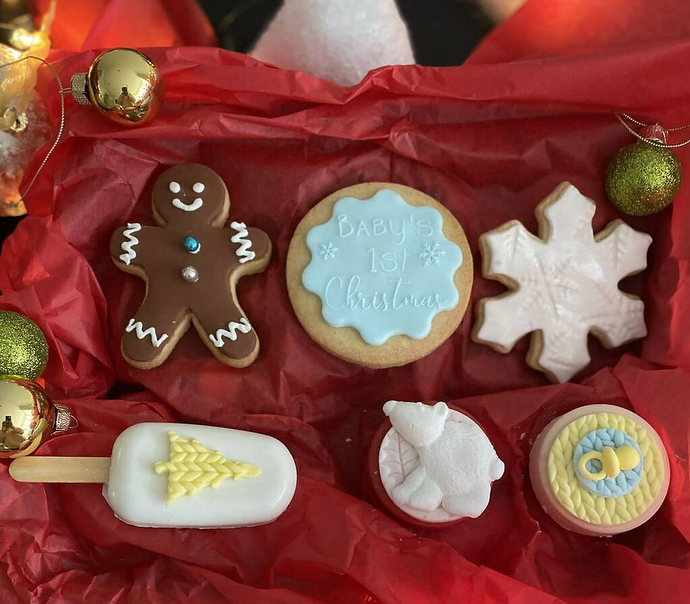 Baby's 1st Christmas Sweet Treat Hamper