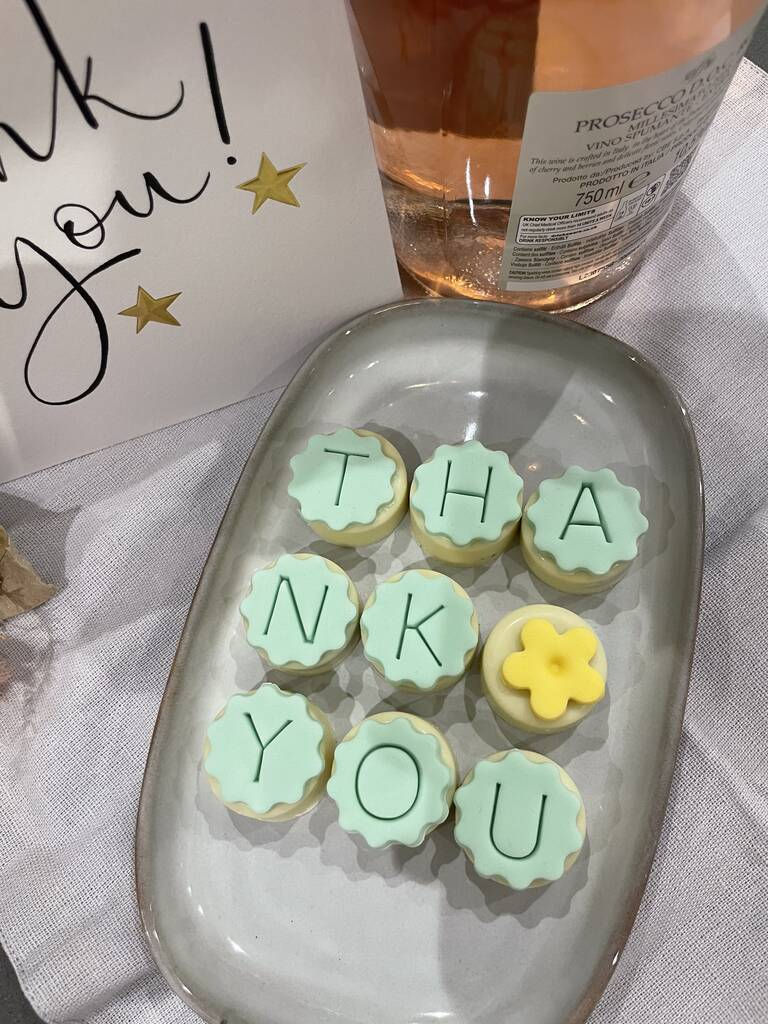 Thumbnail: Thank You Belgian Chocolate Mini Oreo Letterbox Gift