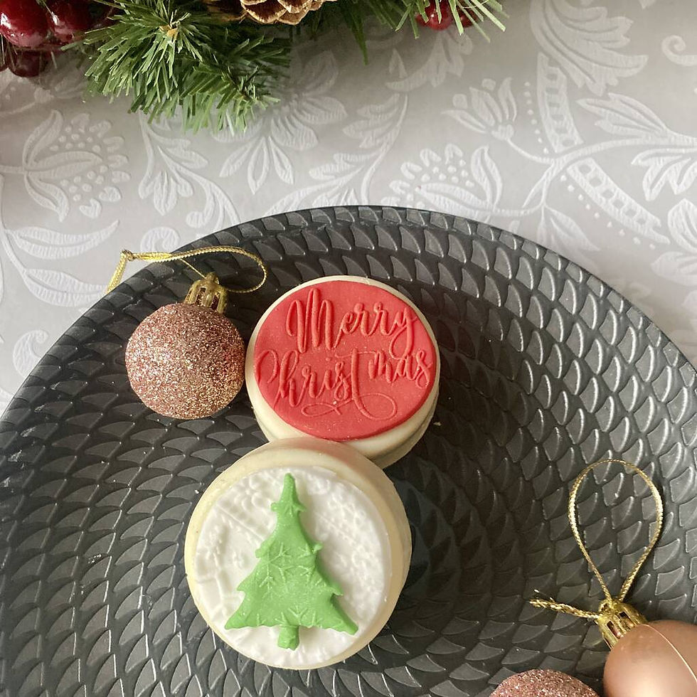 Thumbnail: Christmas Chocolate Coated Oreo Twin Stocking Filler