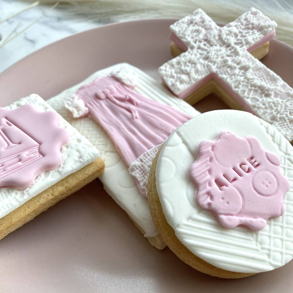 Christening/Baptism Vanilla Cookies Gift