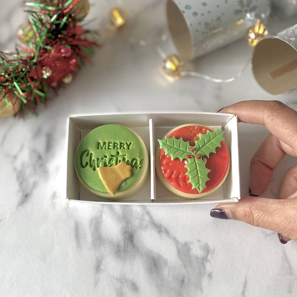 Thumbnail: Christmas Chocolate Coated Oreo Twin Stocking Filler