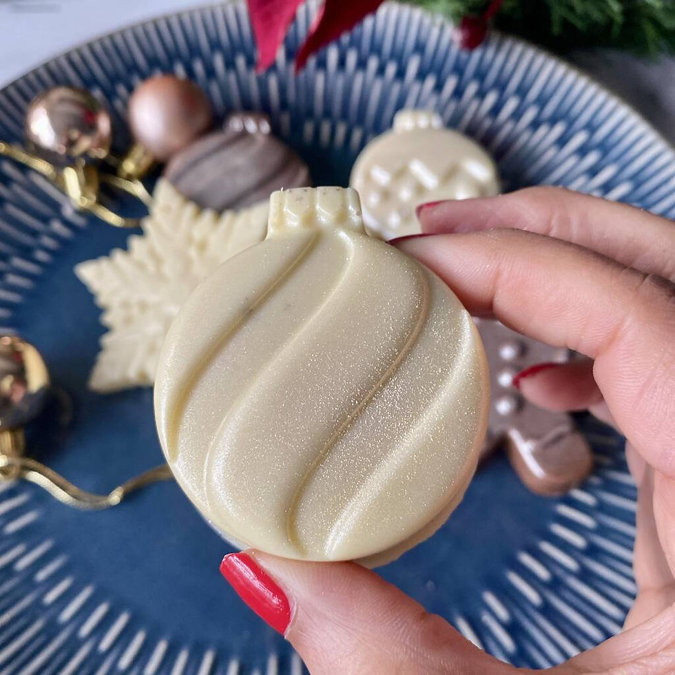 Xmas Chocolate Bauble Coated Oreo Stocking Filler