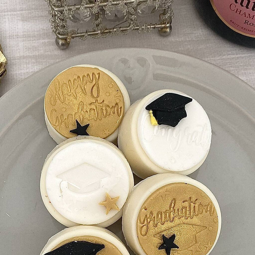 Thumbnail: Graduation Personalised Chocolate Coated Oreo Gift