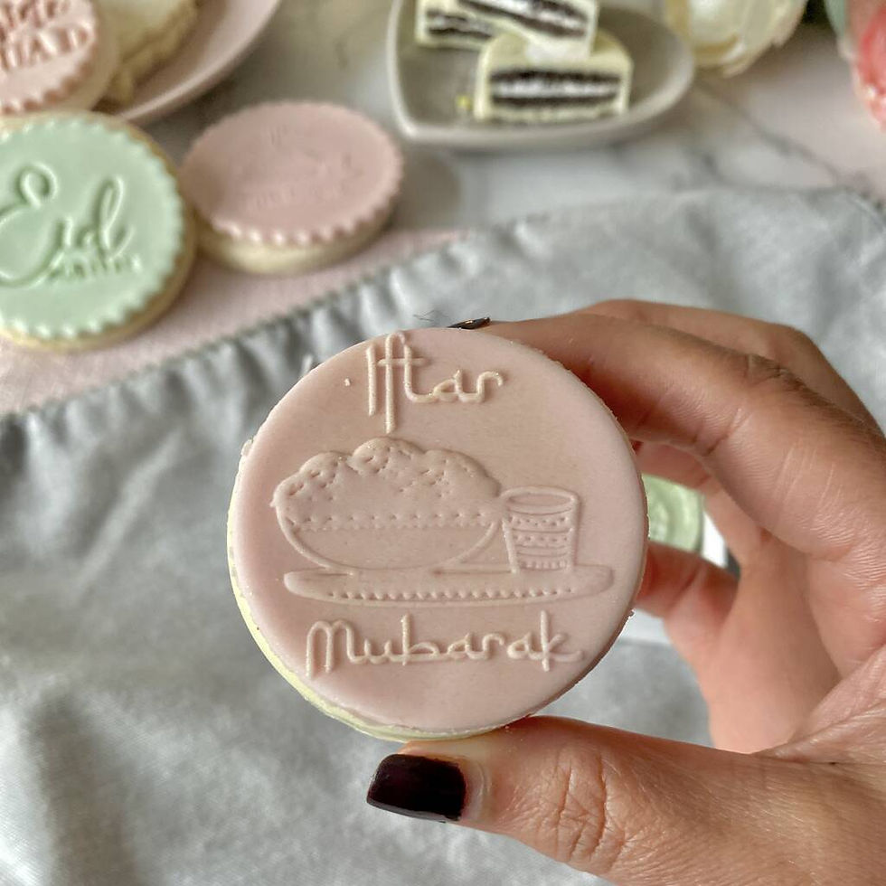 Thumbnail: Personalised Eid Mubarak Chocolate Dipped Oreo Gift