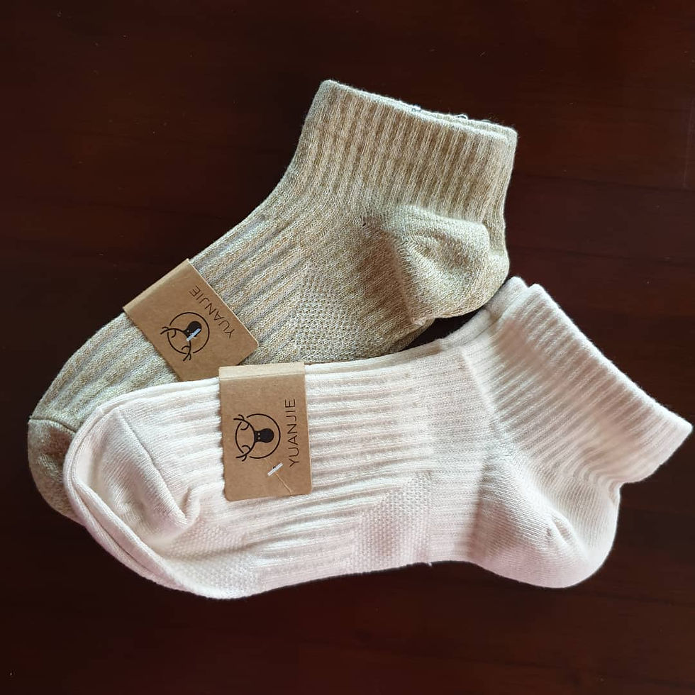 Thumbnail: Solid Color Cotton Sock (纯の袜）