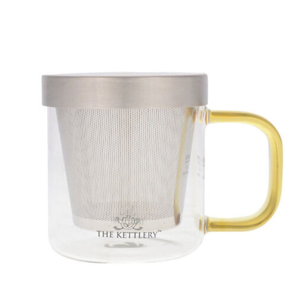 Thumbnail: Milano Glass Tea Cup with Infuser