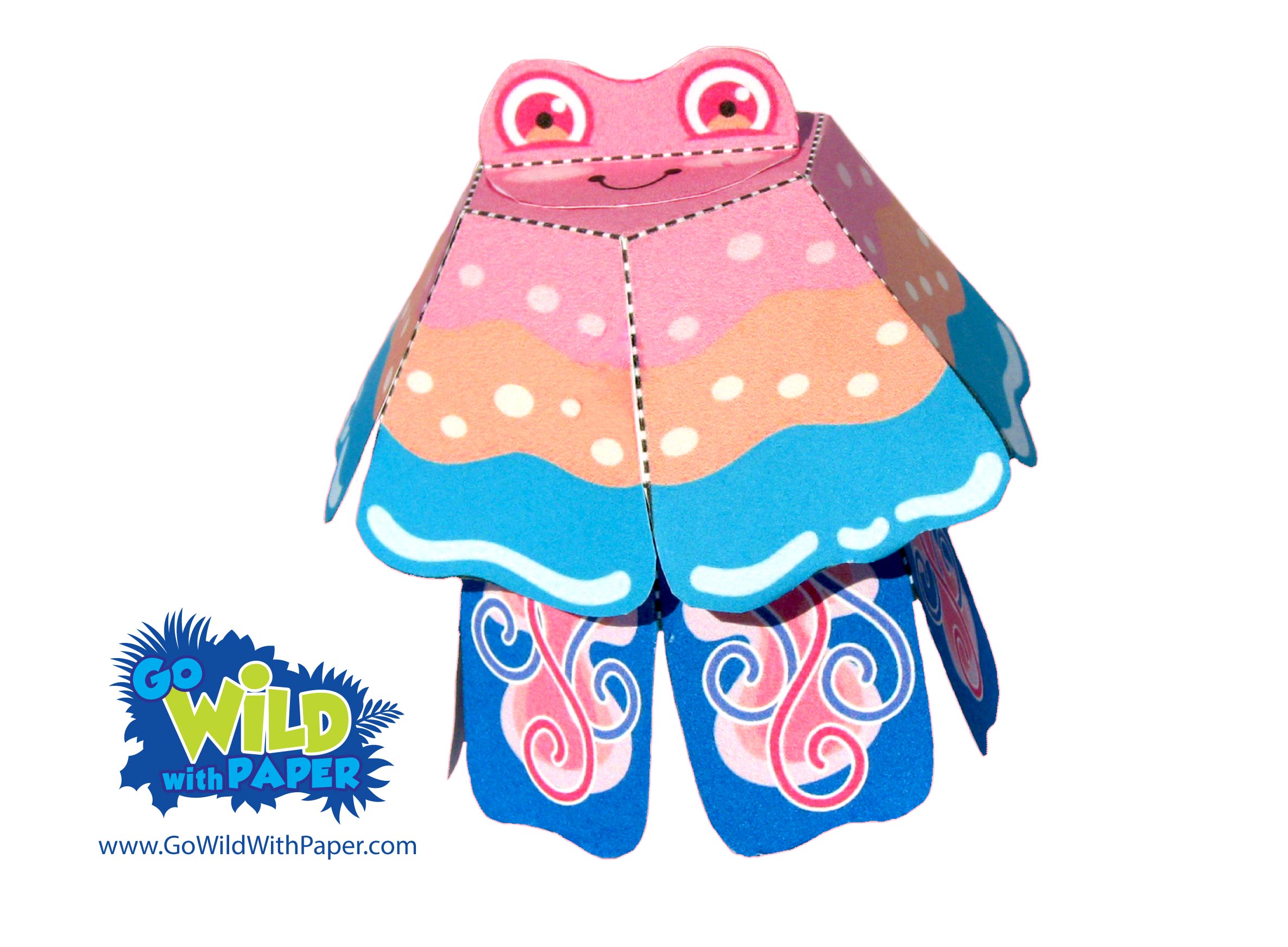 Jellyfish Paper Model