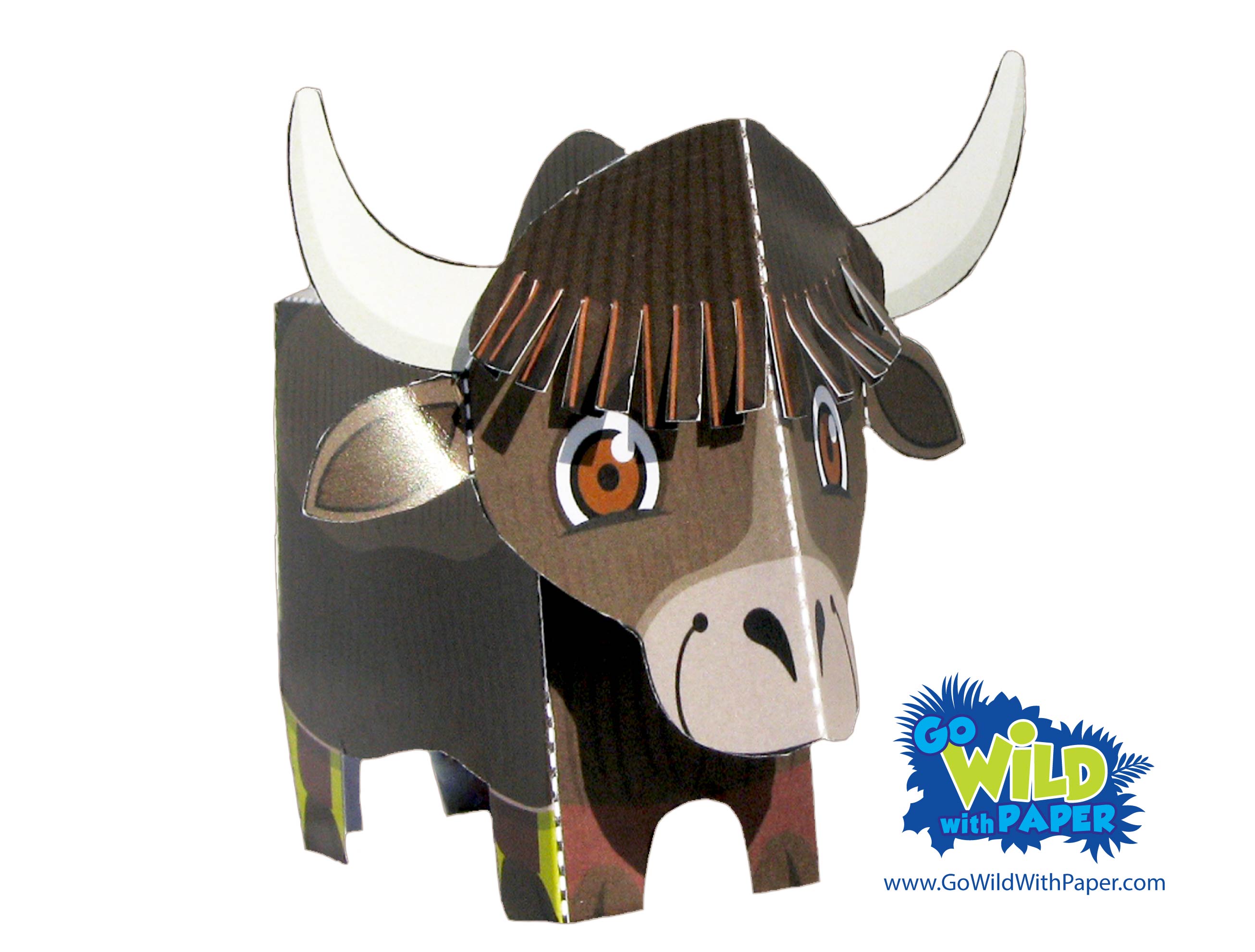 Yak Paper Model