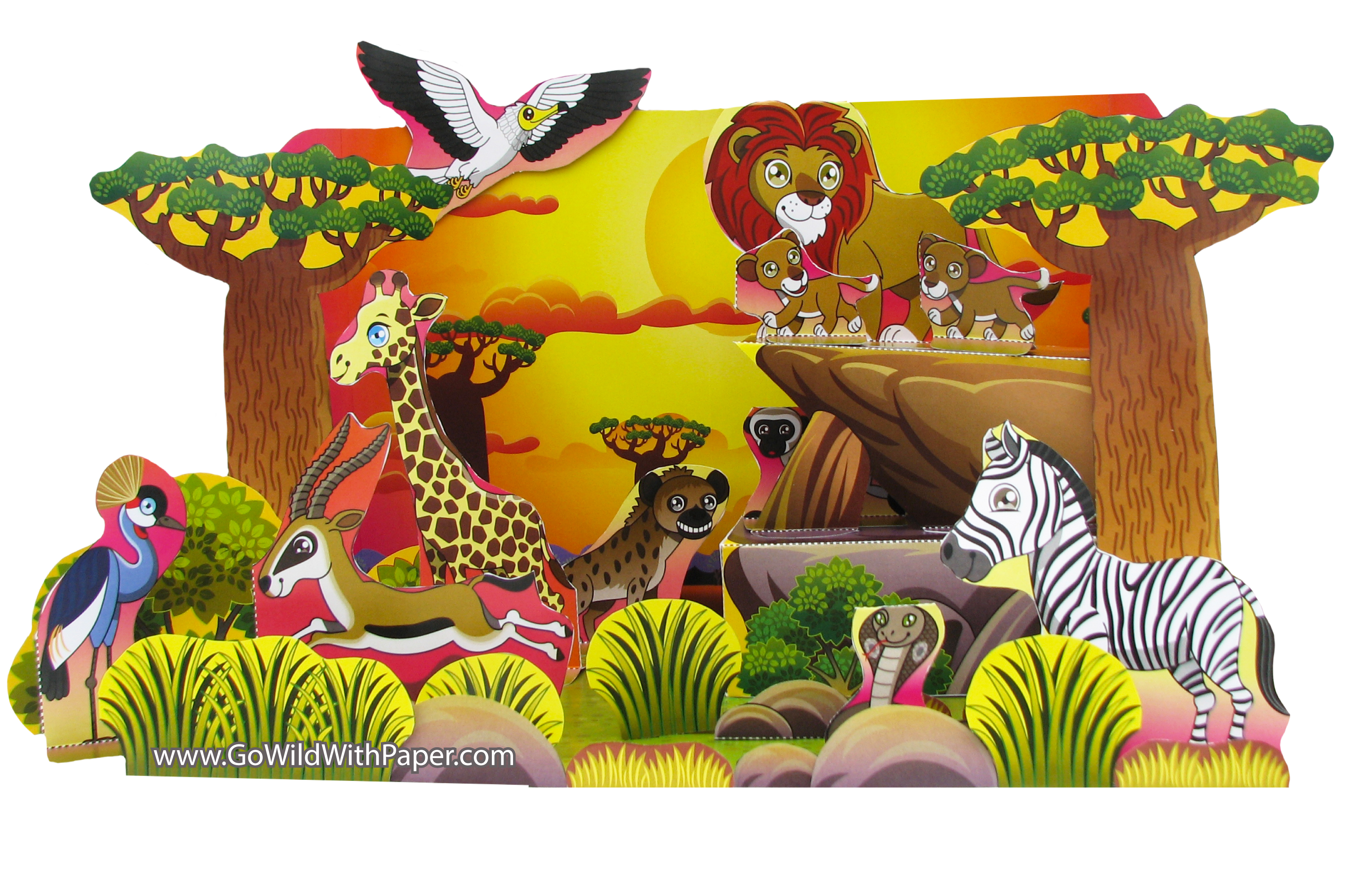 Savanna Diorama