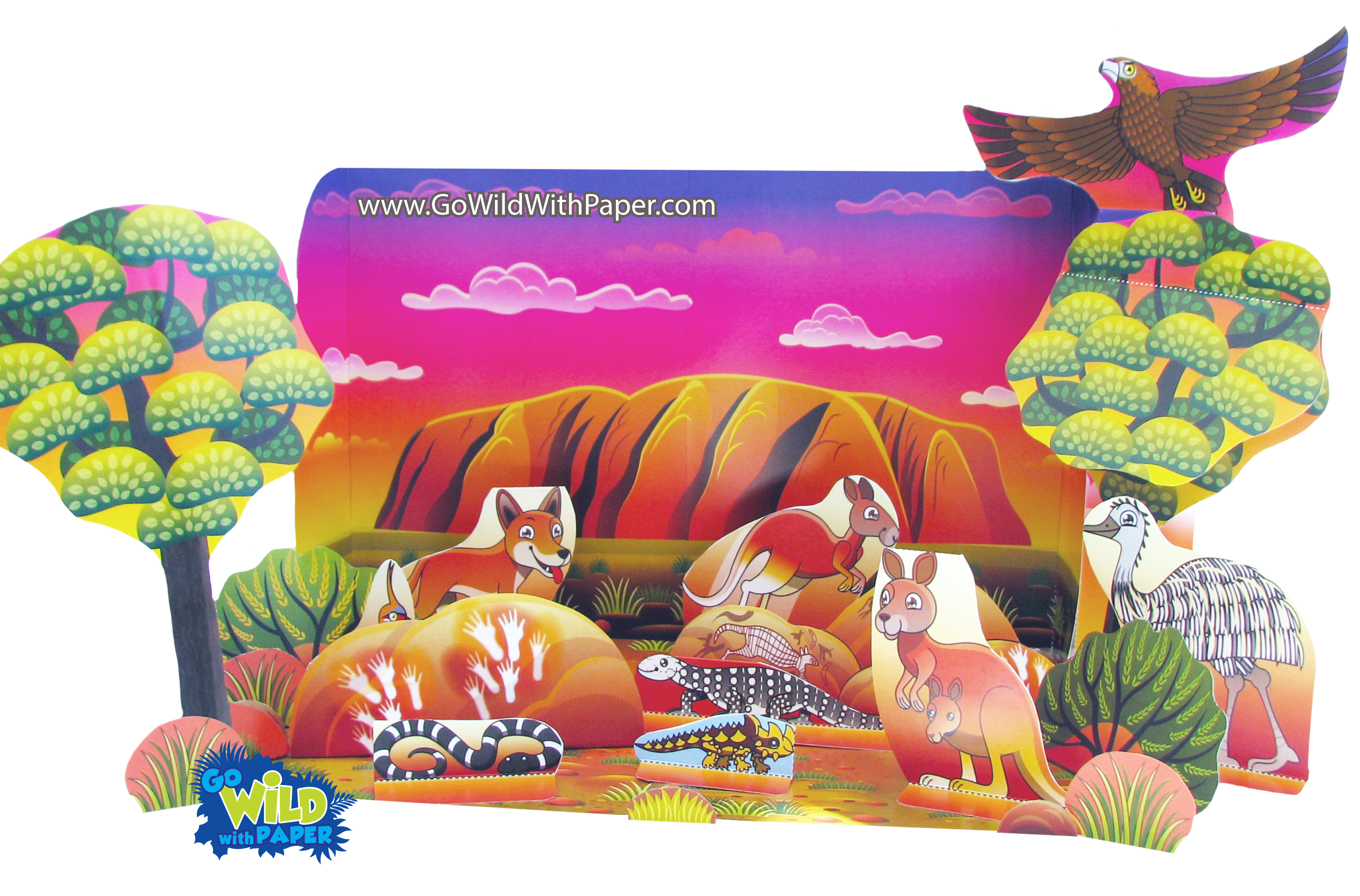 Australian Outback Diorama