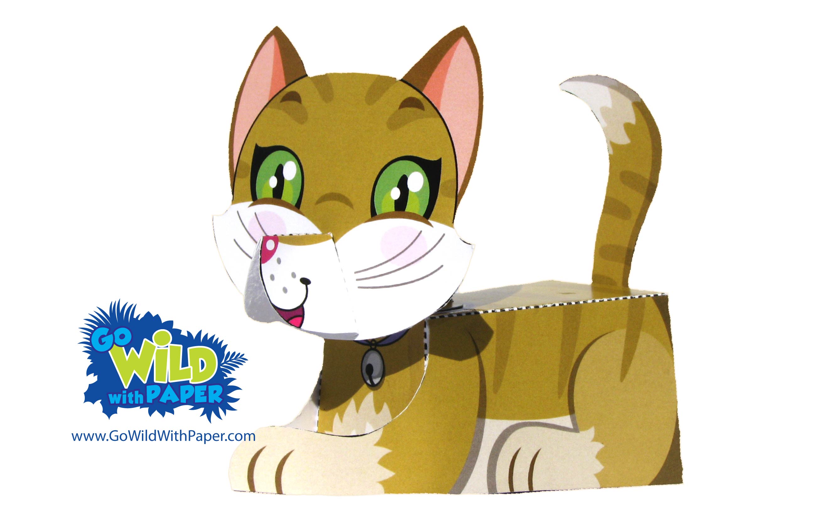 Cat Paper Model