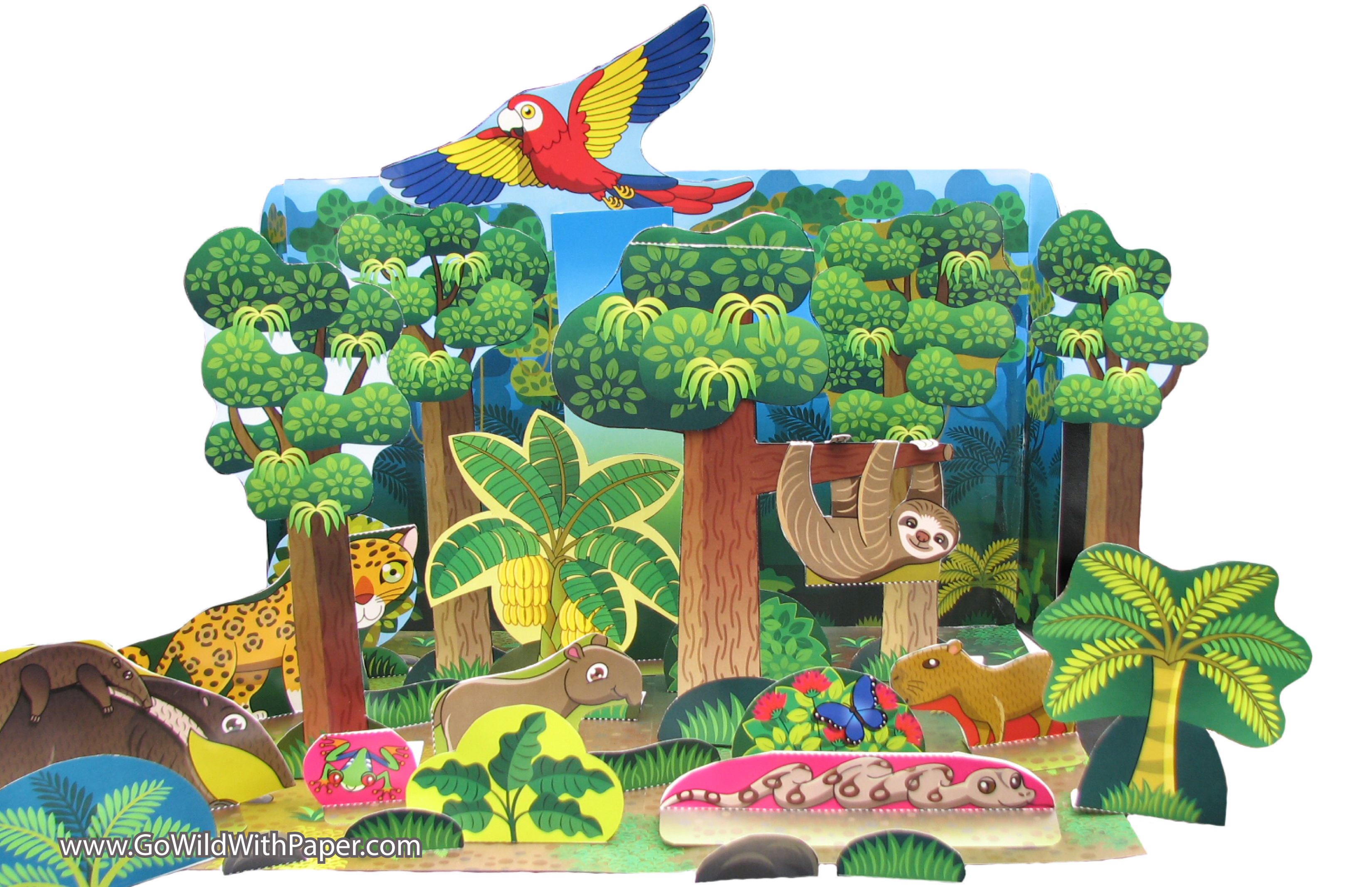 Rainforest Diorama