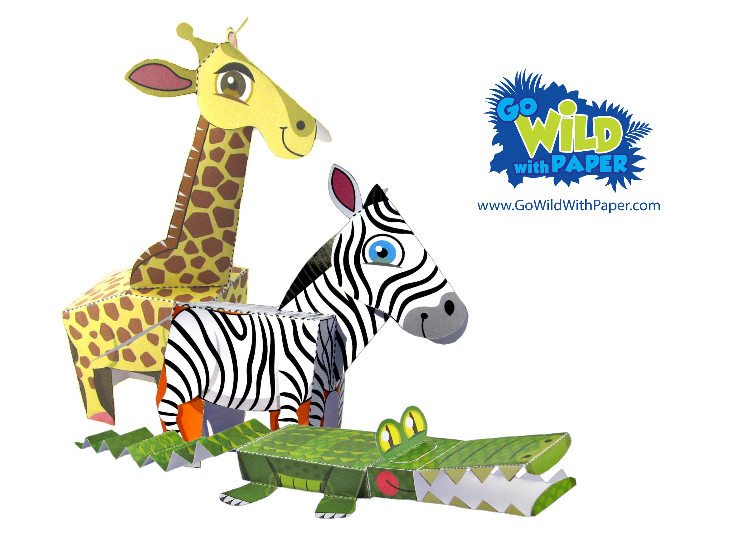 Animal Paper Model BUNDLE